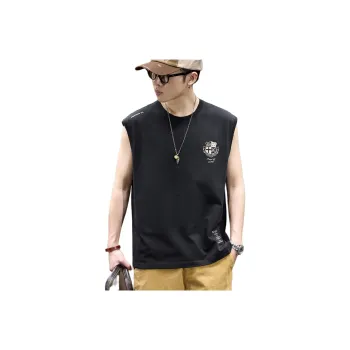 BUYDAUL Tank Tops Men Black