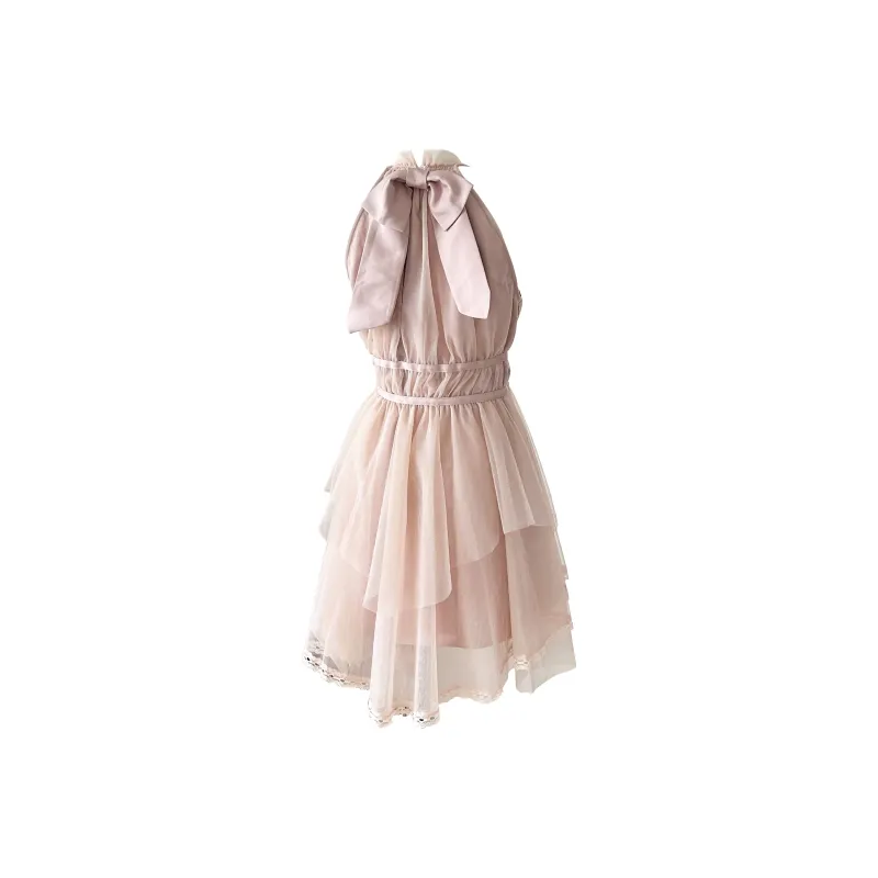 PAZZO Sleeveless Dresses Women's Nude Pink-1