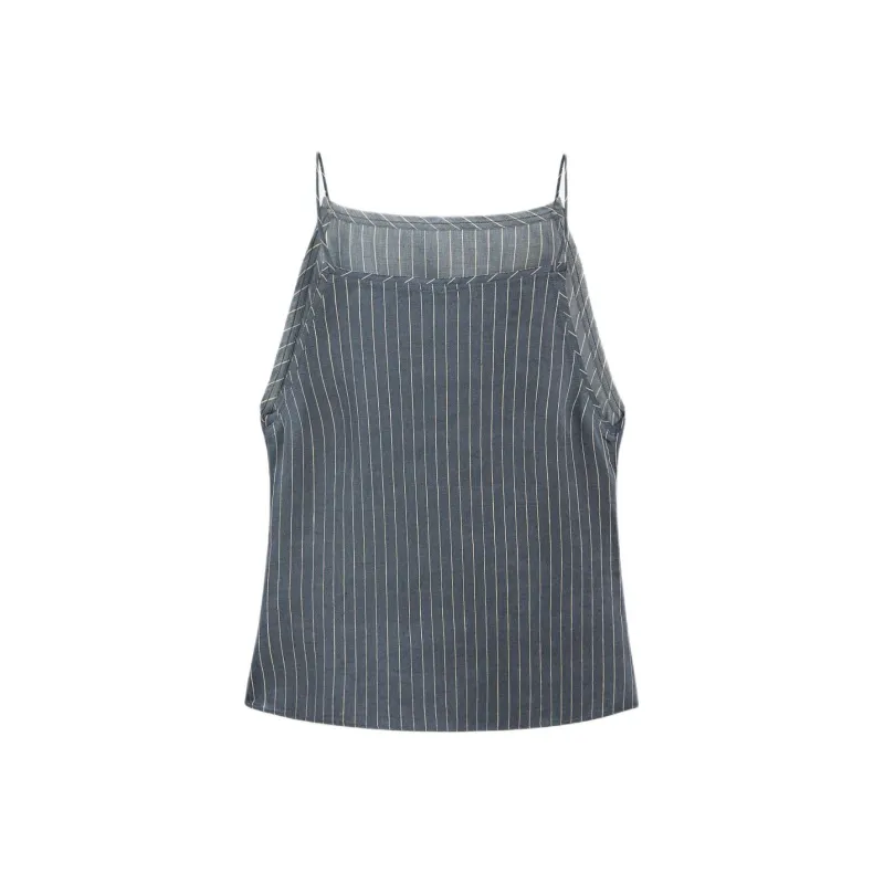 Massimo Dutti Camisoles Women's Blue-1