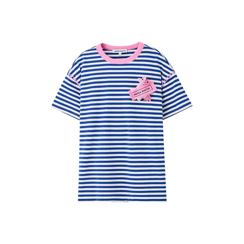 ANDREA MARTIN Raglan Sleeve T Shirt Women's-6