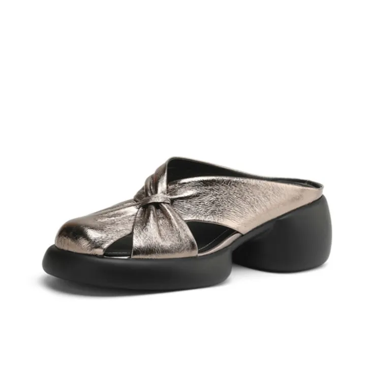 Su Yanjiao Closed Toe Slippers Women's-5