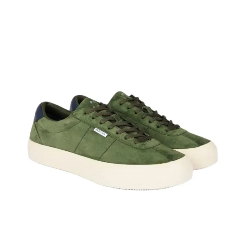 PS By Paul Smith Dillon Low Top Skateboard Shoes Men's Green-2
