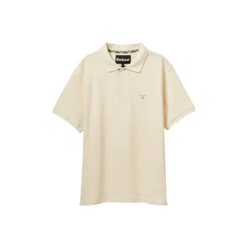 BARBOUR SS25 Polo Shirt Unisex Beige