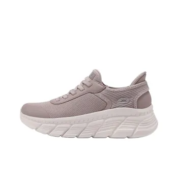 Skechers Slip ins Anti Slip Wear Resistant Low Top Casual Shoes Women's Purple