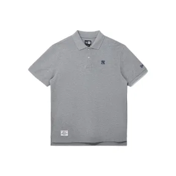 New Era Polo Shirts Unisex Gray