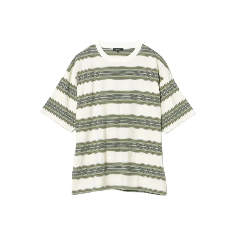 Beams T Shirt Men's Olive Green-0
