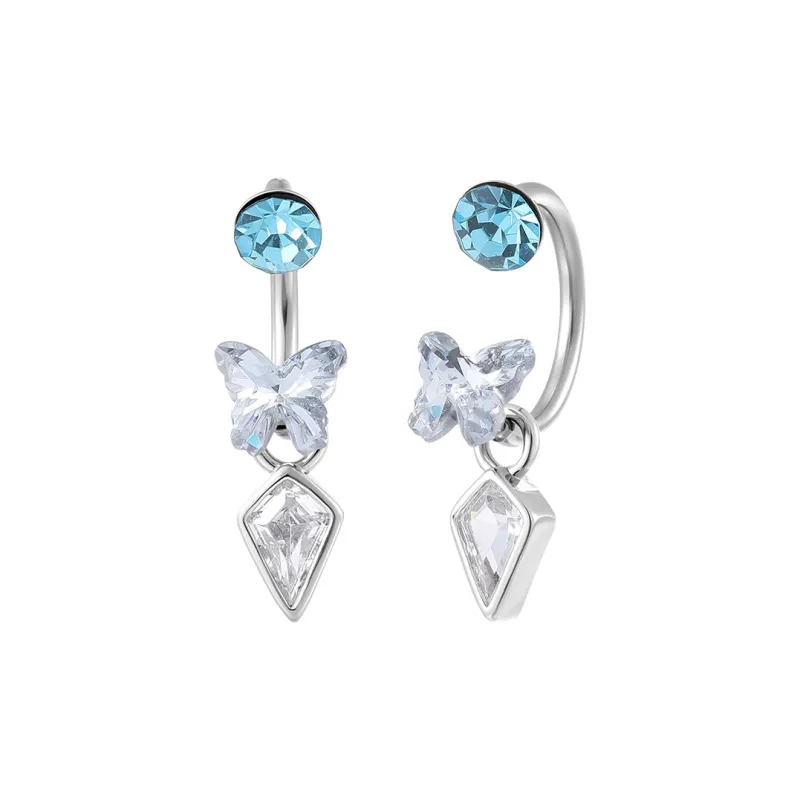 MISS XIA JWY Titanium Steel Earrings Unisex-6