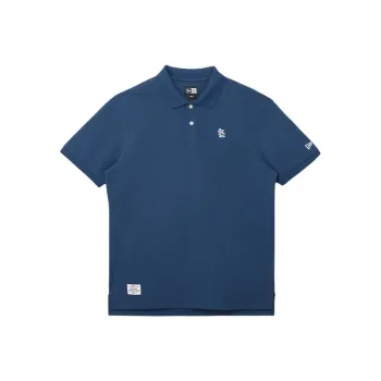 New Era Polo Shirts Unisex Navy Blue