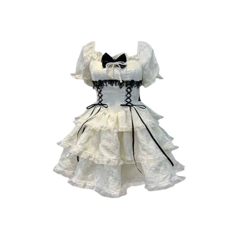 Peaches Peaches Short Sleeved Dress Women's-21