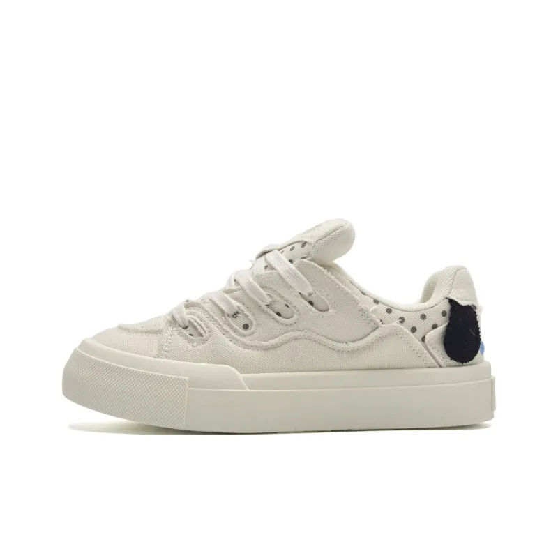 Z.SUO Skateboard Shoes Women's Low Top Gray-0