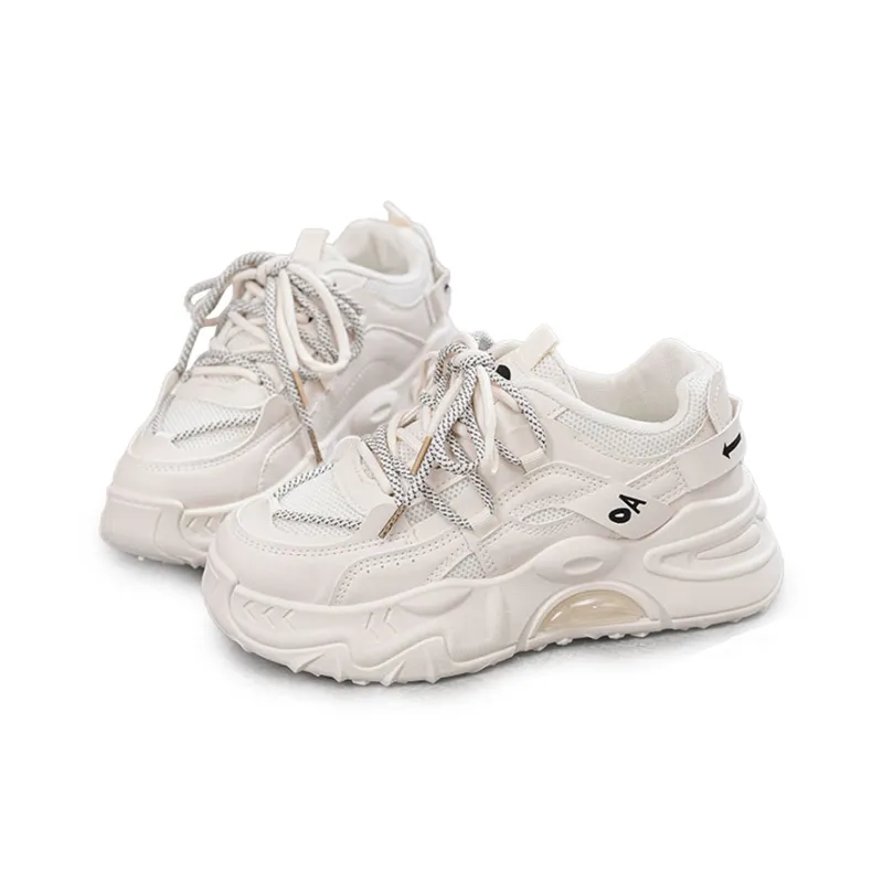 Gai Renpu Slip Resistant, Abrasion Resistant, Breathable Low Top Chunky Sneakers Women's-9