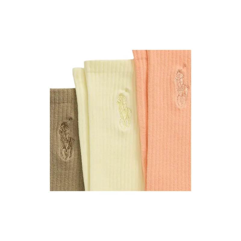 Polo Ralph Lauren Mid Calf Socks Men's 3 Pack-1