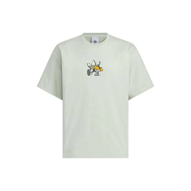 Adidas Originals Sportlife T Shirt Men's Gray-0