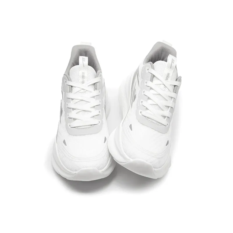 WARRIOR Running Shoes Men Low Top White Gray-2
