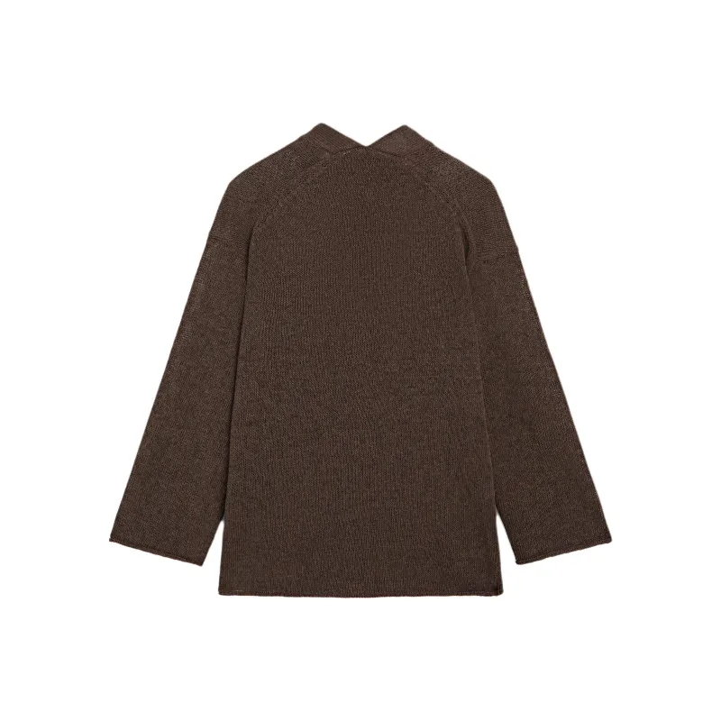 Massimo Dutti Knitwear Women's Brown-1