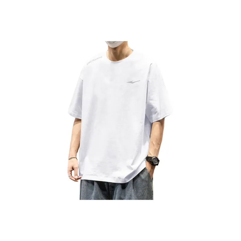 Erke T Shirts Men True White-0