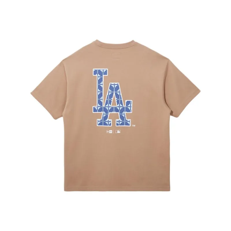 New Era T Shirts Unisex Khaki-0