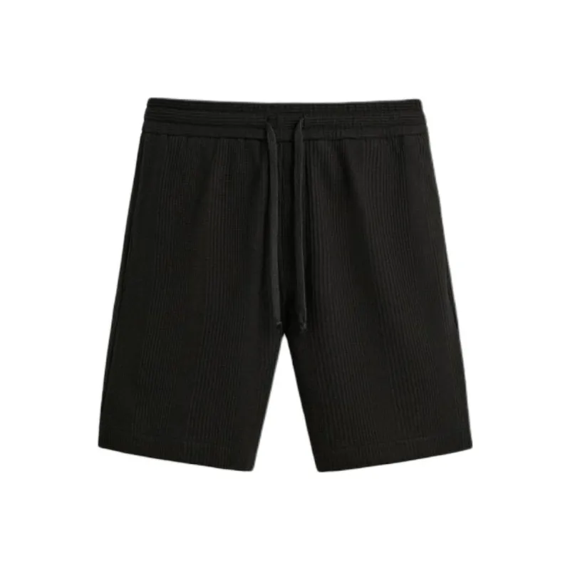 ZARA Casual Shorts Men Black-0