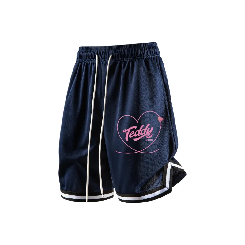 Teddy Bear Collection Basketball Shorts Unisex-8