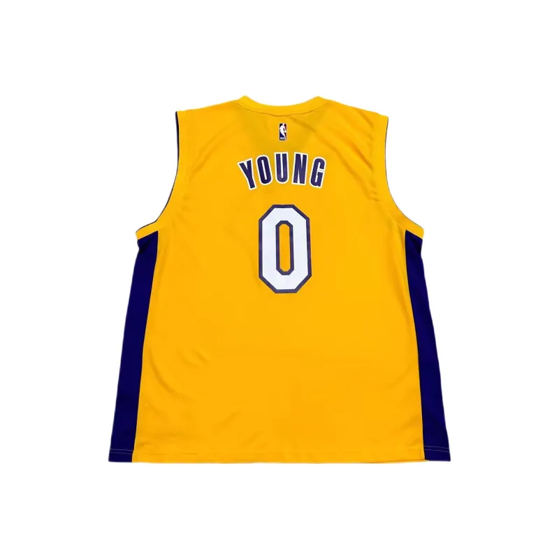 Adidas x NBA Basketball Jersey Unisex Yellow-1