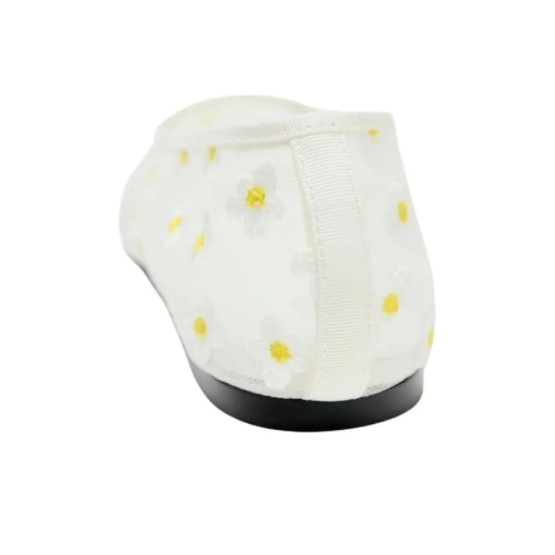 ZARA Casual Single Shoes 1cm Women's White-4