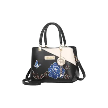 Boniu PU Tote Crossbody One Shoulder Handbag Women's Multicolor