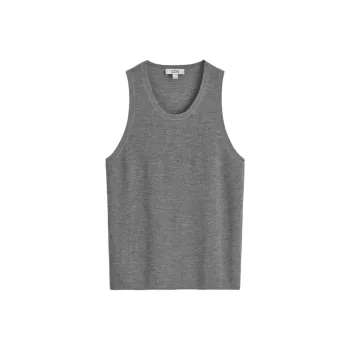 COS Tank Tops Men Gray