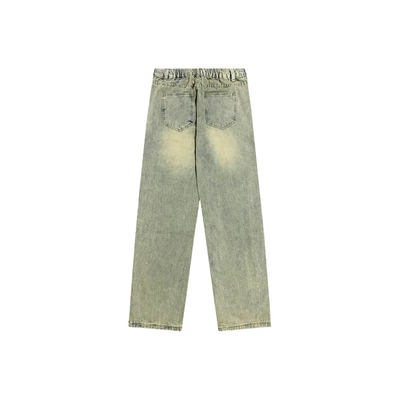 FOREVER 21 Jeans Unisex Yellow Mud-1