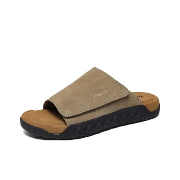 TEMPUR Slide Slippers Men's Khaki