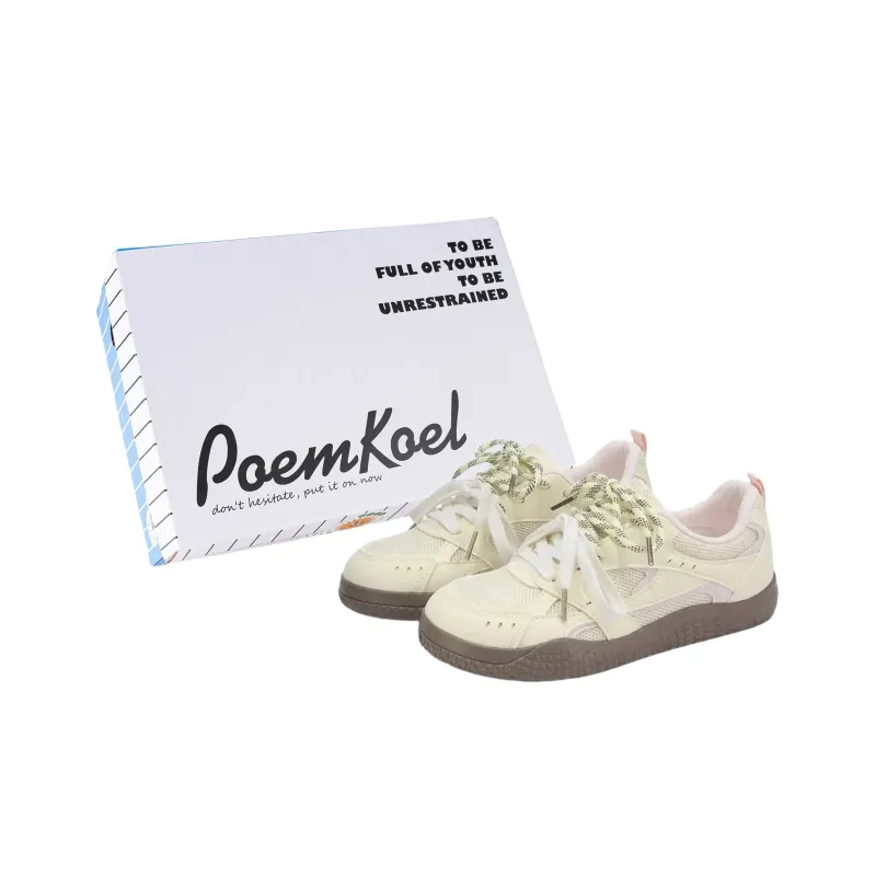 POEM KOEL Wear resistant And Lightweight Low Top Skateboard Shoes Women's-0