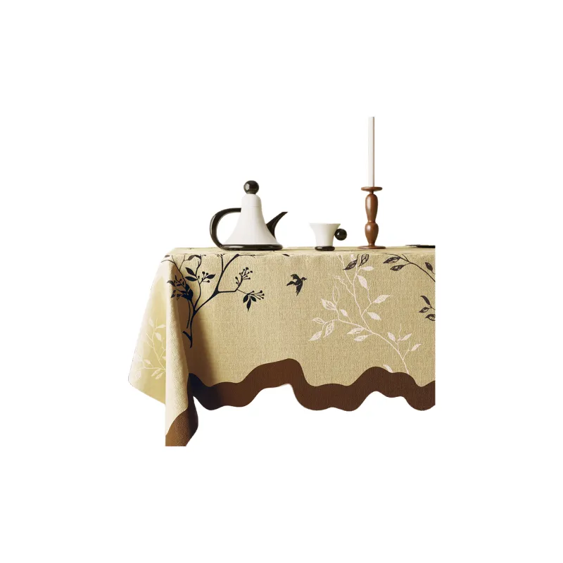 Spinning autumn pie Tablecloths / Table Mats-14