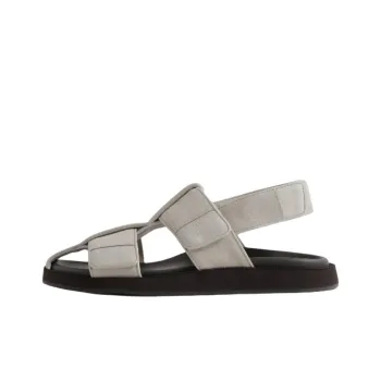 JOHN LOBB Milford One Strap Sandals Men's Gray