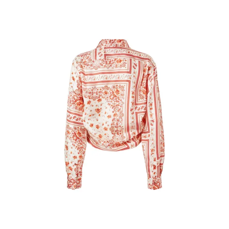 FENDI SS25 Shirt Women's Orange-1