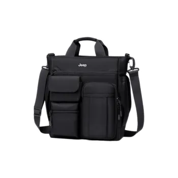 Jeep Oxford Shoulder Bag, Crossbody Bag, Handbag Regular Men's Multicolor