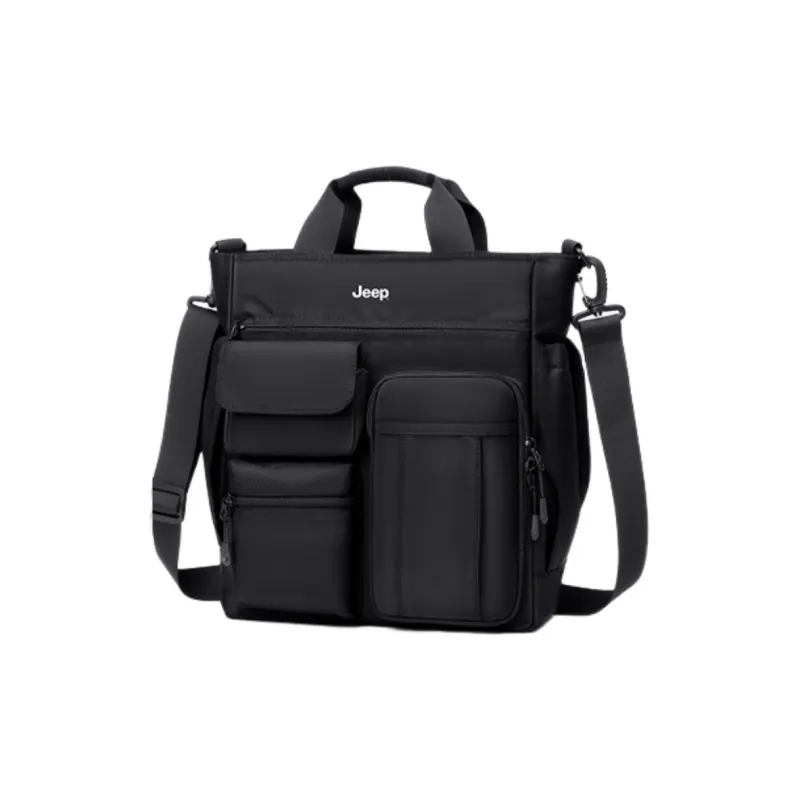 Jeep Oxford Shoulder Bag, Crossbody Bag, Handbag Regular Men's Multicolor-0