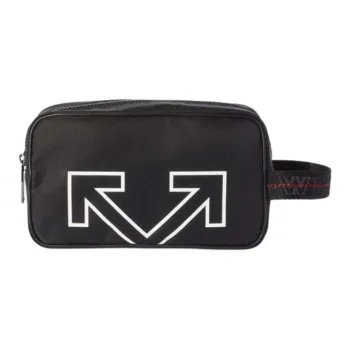 OFF WHITE Heritage Nylon Clutch Women's Black
