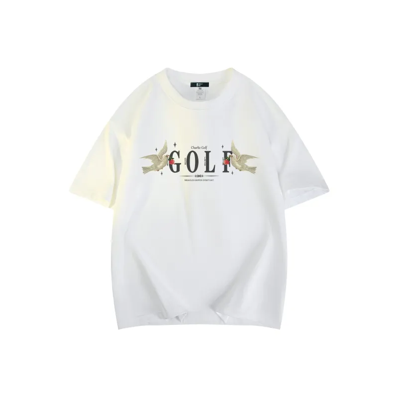 CHARLIE GOLF Short Sleeved T Shirts Unisex-4