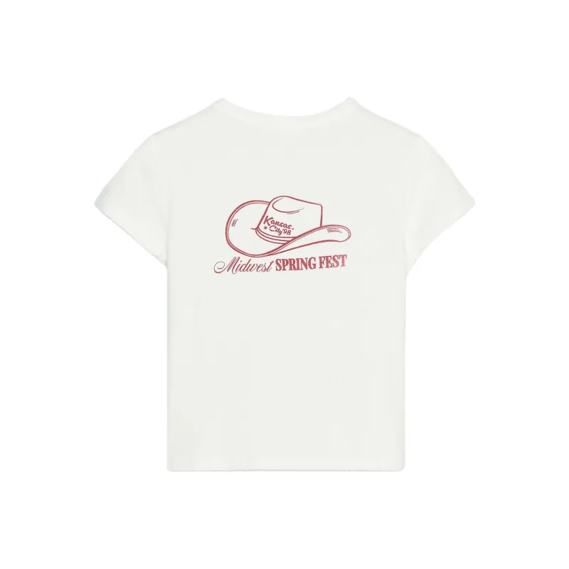 ZARA T Shirts Women's Frosted White-1