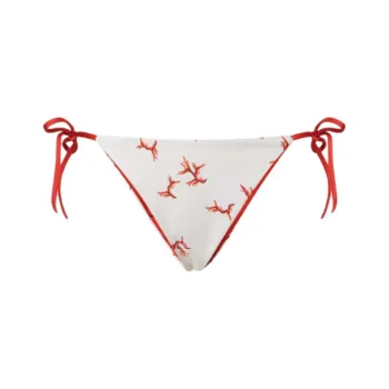 FENDI SS25 Swimming Shorts Women's White Red