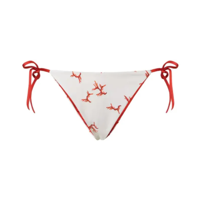 FENDI SS25 Swimming Shorts Women's White Red-0