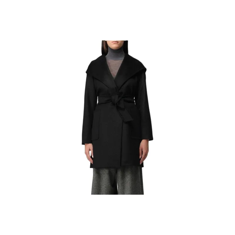 MaxMara Coats Women's Black-0