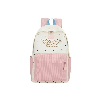 Parker Bear Oxford Backpack Women's Pink White