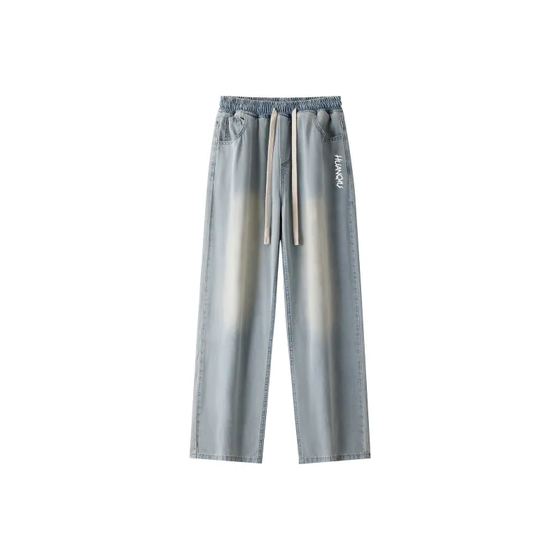 HUANQIU Jeans Unisex-2