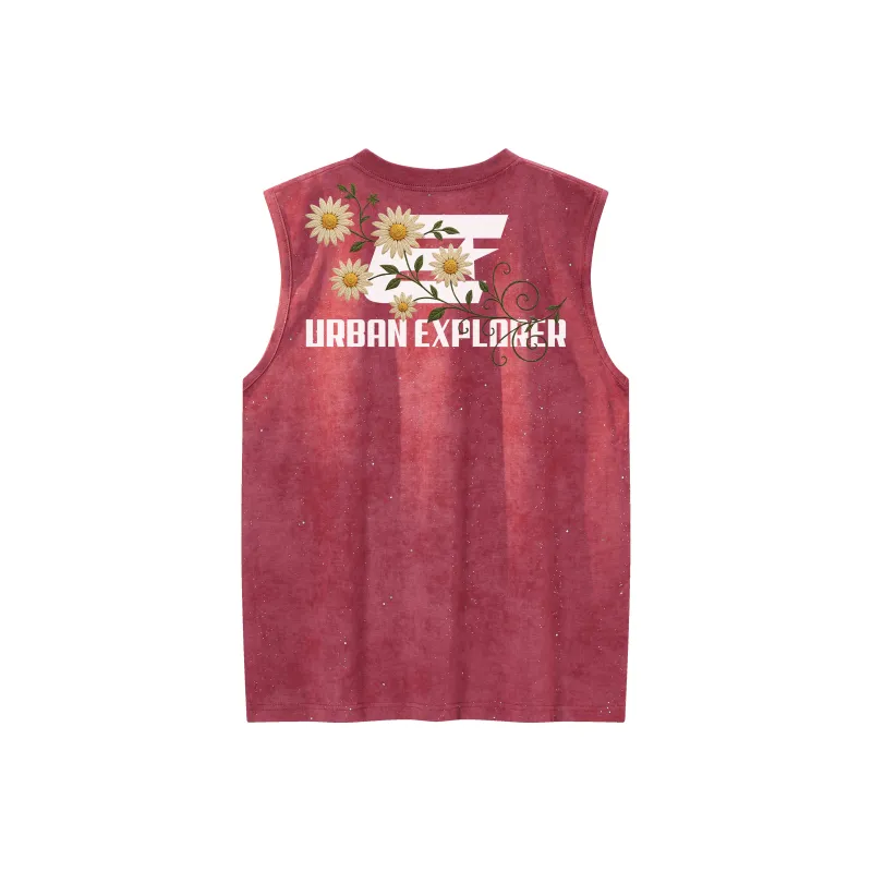 Budding Bear Tank Tops Unisex-4
