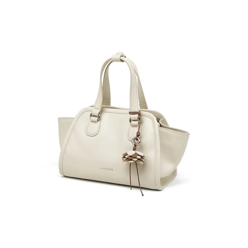 LA FESTIN Top Grain Cow Leather Crossbody Handbag Trumpets Women's Multicolor-6