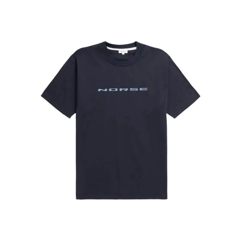 NORSE PROJECTS Logo print Cotton T shirt-0