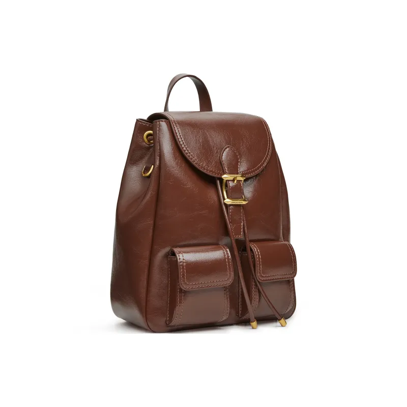 CHARLES&KEITH PU Backpack Regular Women's Multicolor-7