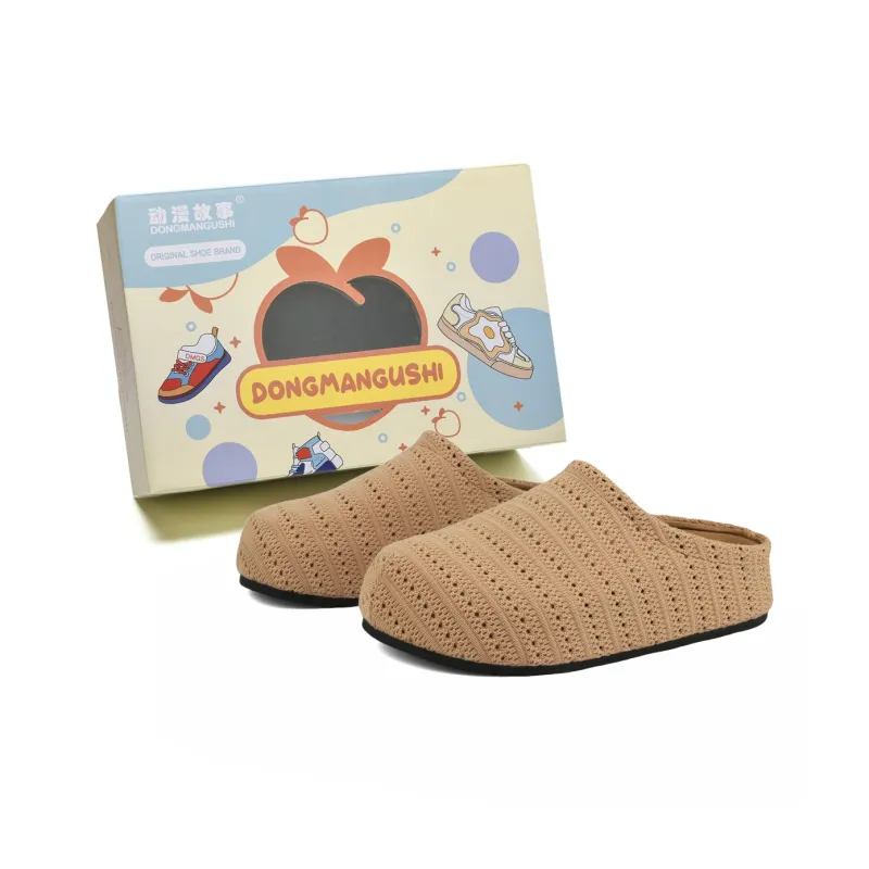 Anime Story Odor Resistant Abrasion Resistant Slip Resistant Closed Toe Slippers Women's-15
