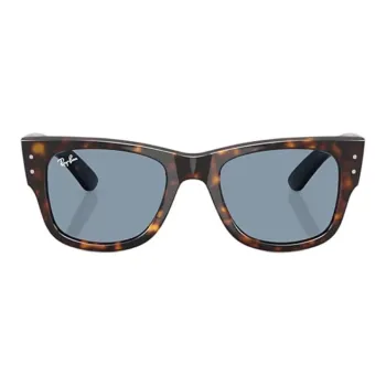 RayBan Propionate Salt Square Sunglasses Unisex Brown