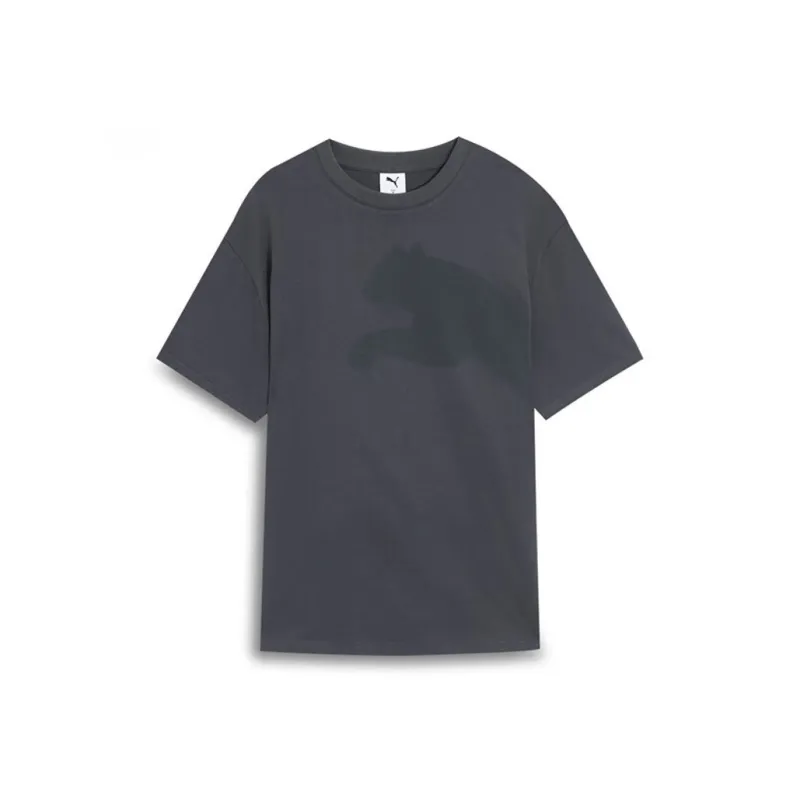 PUMA SS25 CATLOGOTEE T Shirt Unisex Galaxy Gray 69-0